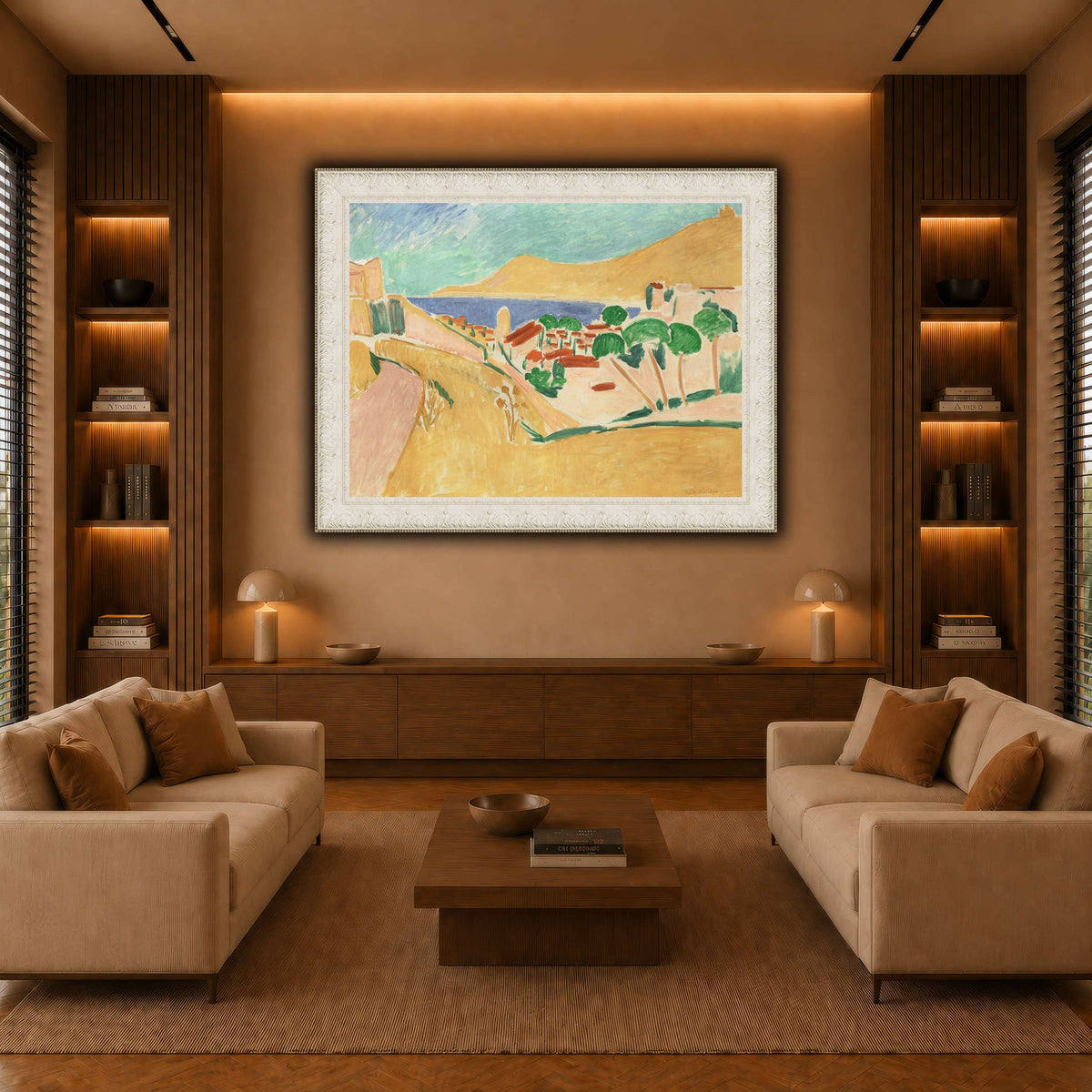 collioure_Henri_Matisse warm-living-room