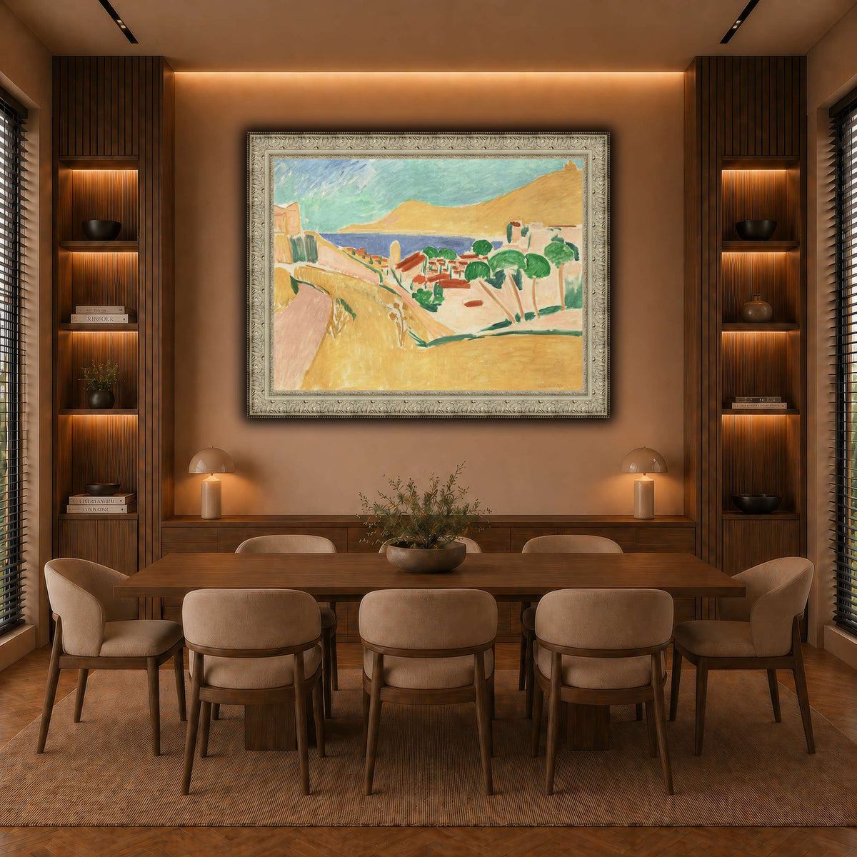 collioure_Henri_Matisse warm-dining room