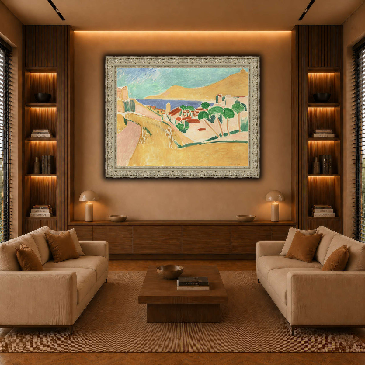 collioure_Henri_Matisse warm-living-room