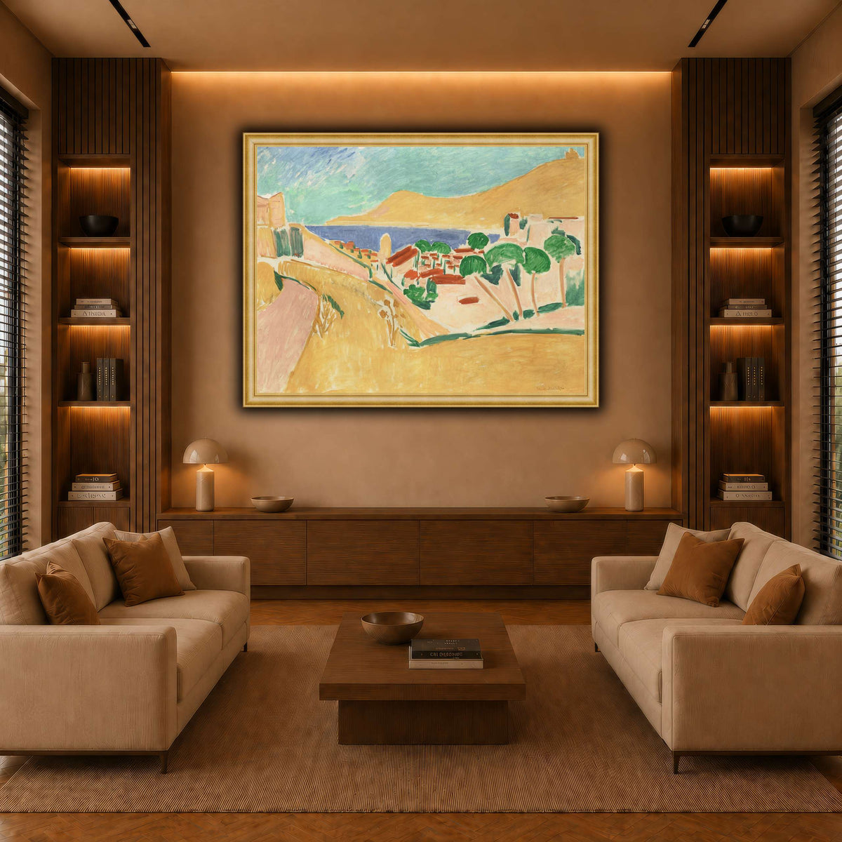 collioure_Henri_Matisse warm-living-room