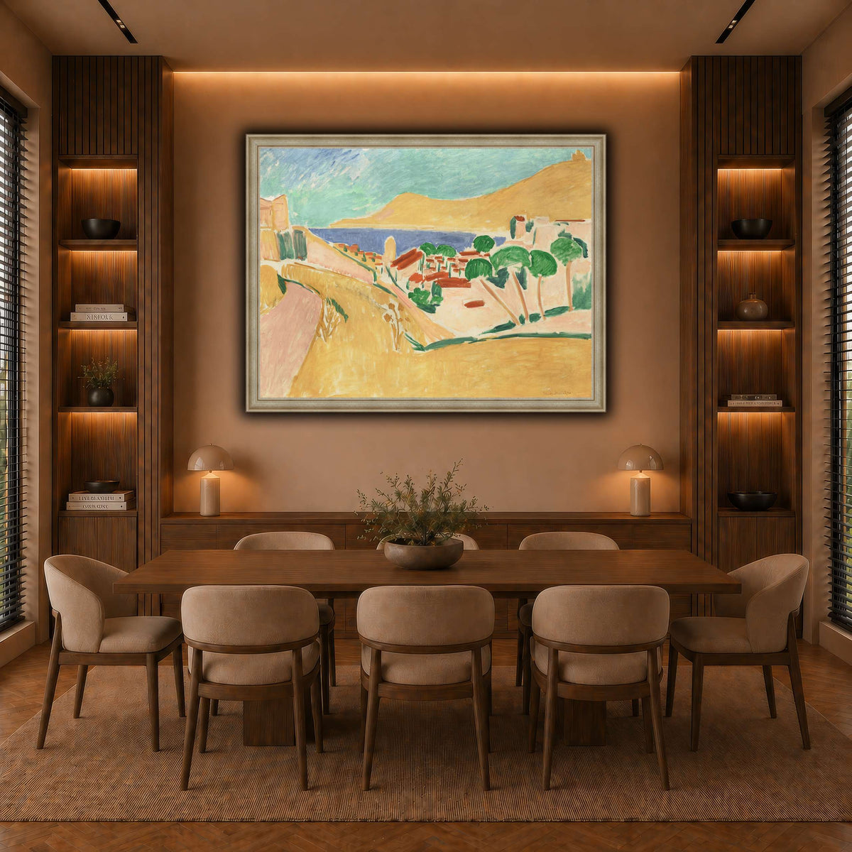collioure_Henri_Matisse warm-dining room