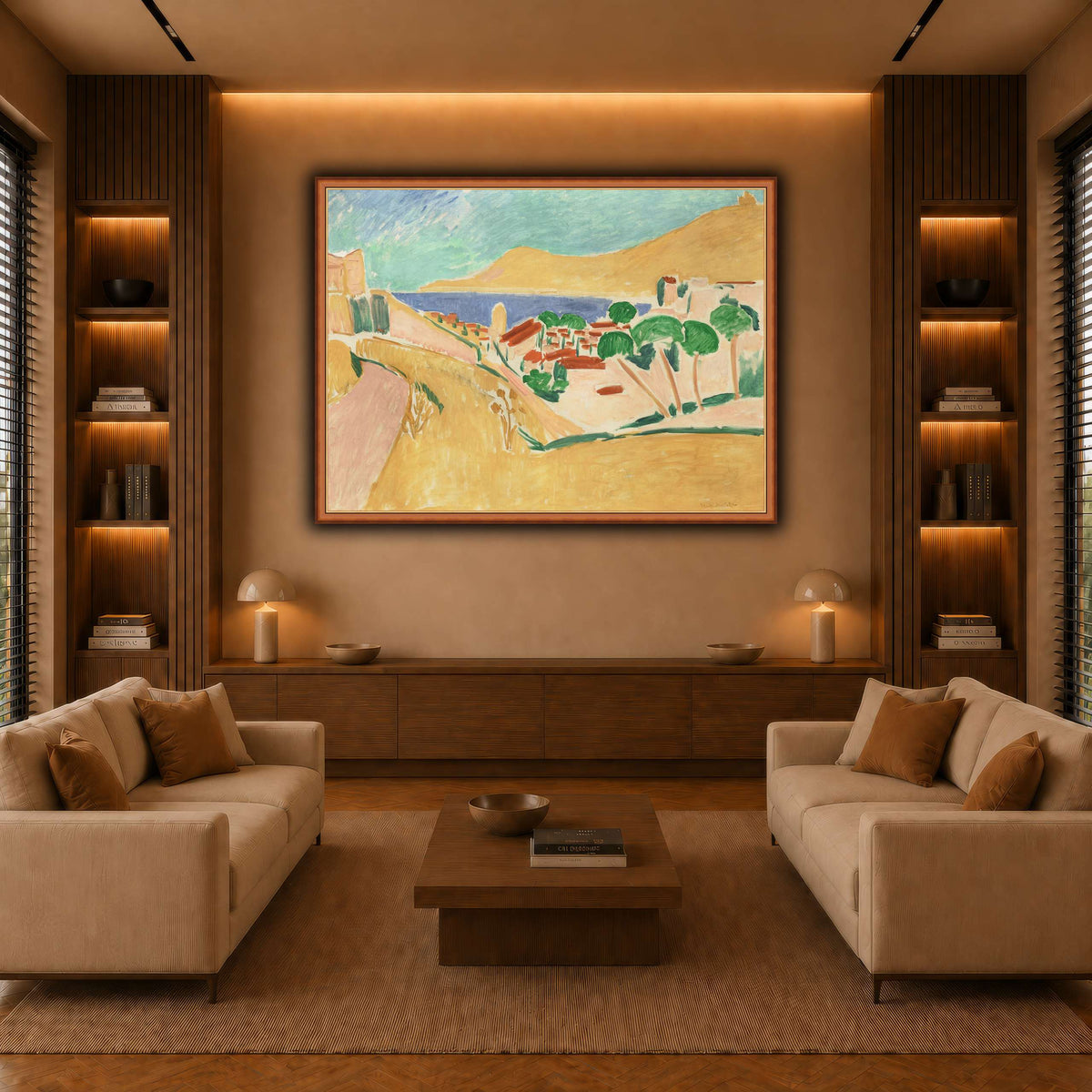 collioure_Henri_Matisse warm-living-room