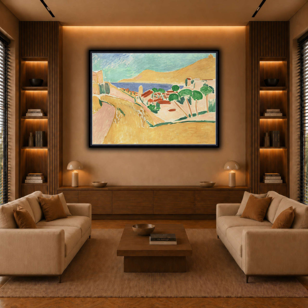 collioure_Henri_Matisse warm-living-room