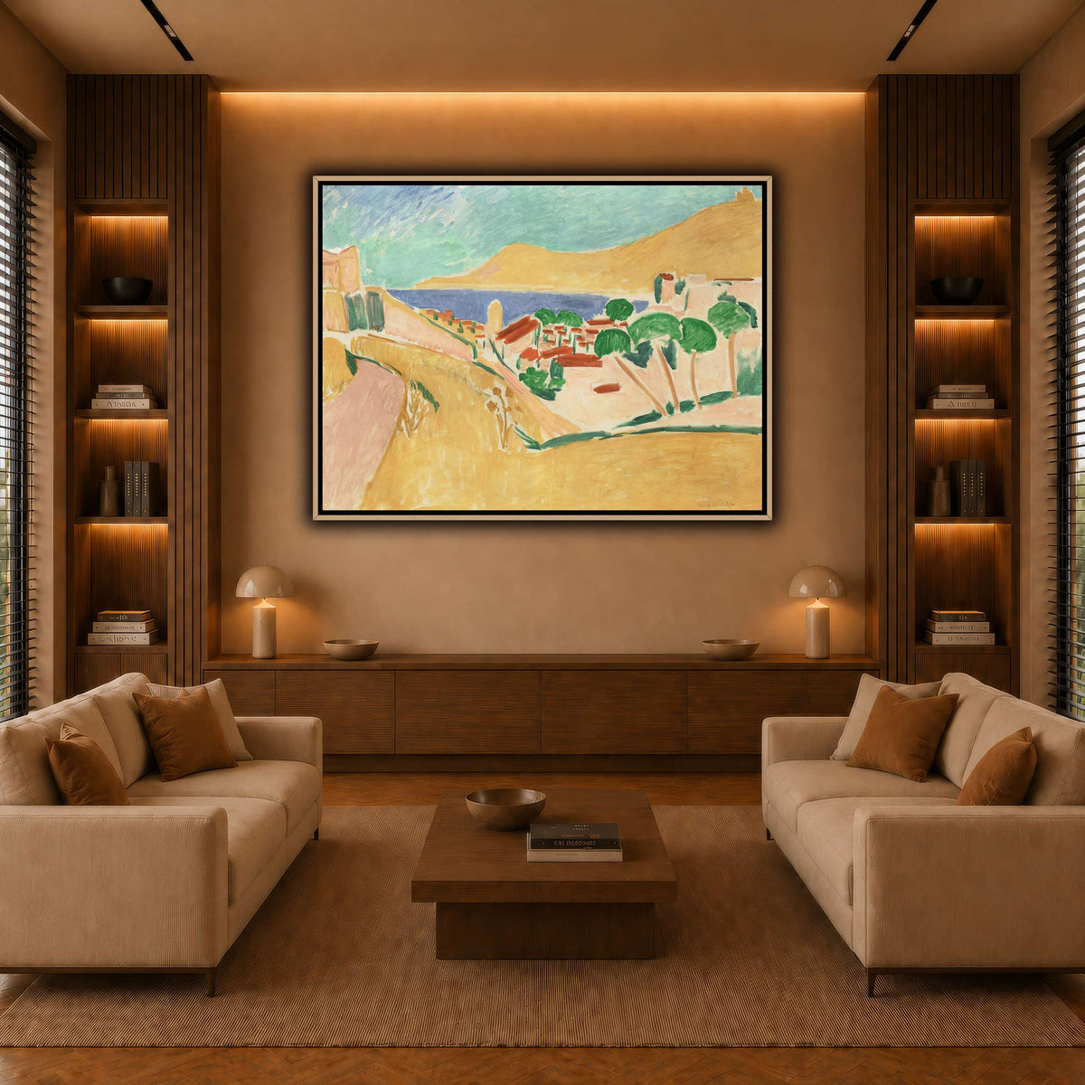 collioure_Henri_Matisse warm-living-room