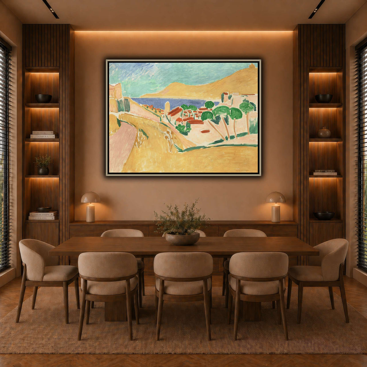 collioure_Henri_Matisse warm-dining room