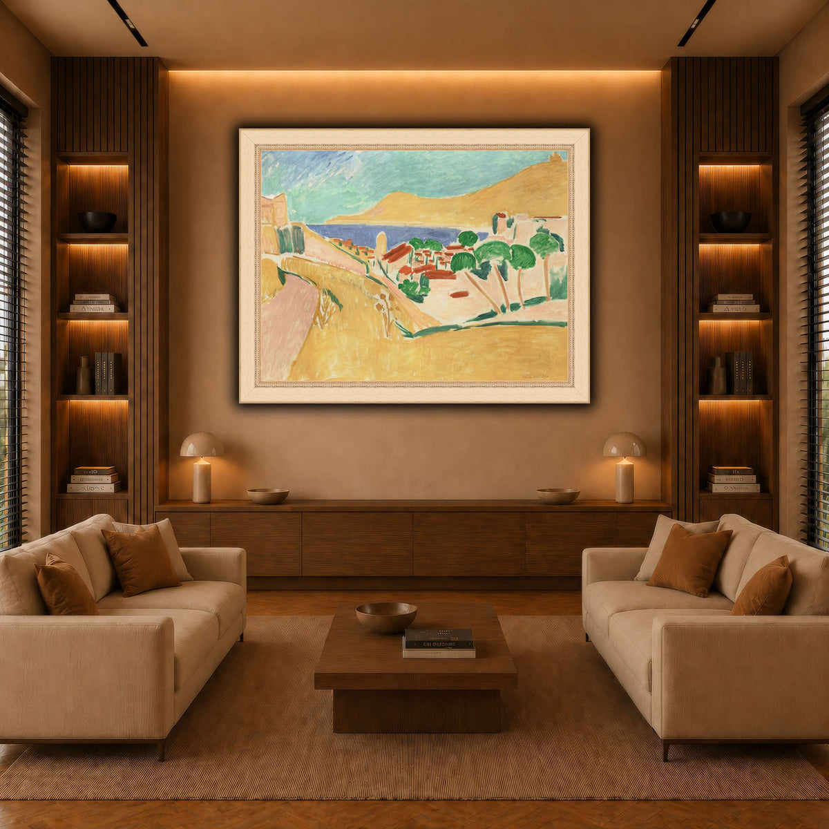 collioure_Henri_Matisse warm-living-room