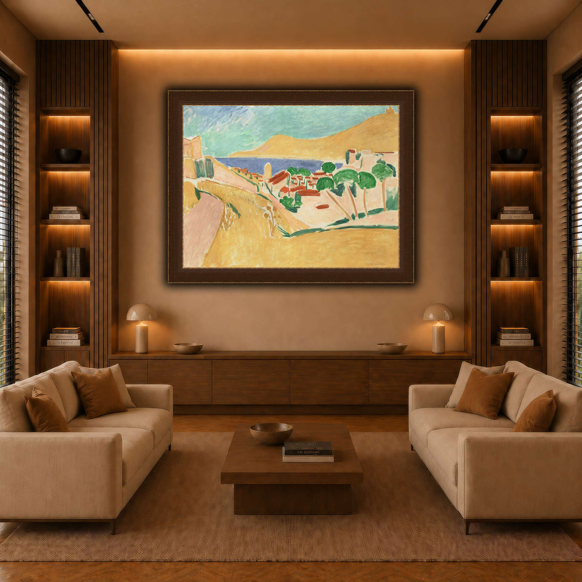 collioure_Henri_Matisse warm-living-room