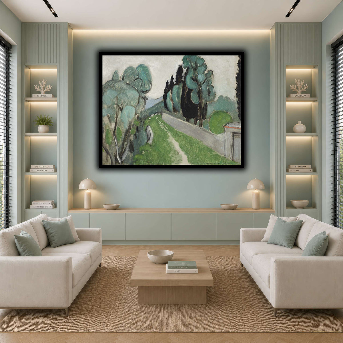 paysage_avec_Henri_Matisse cool-living room