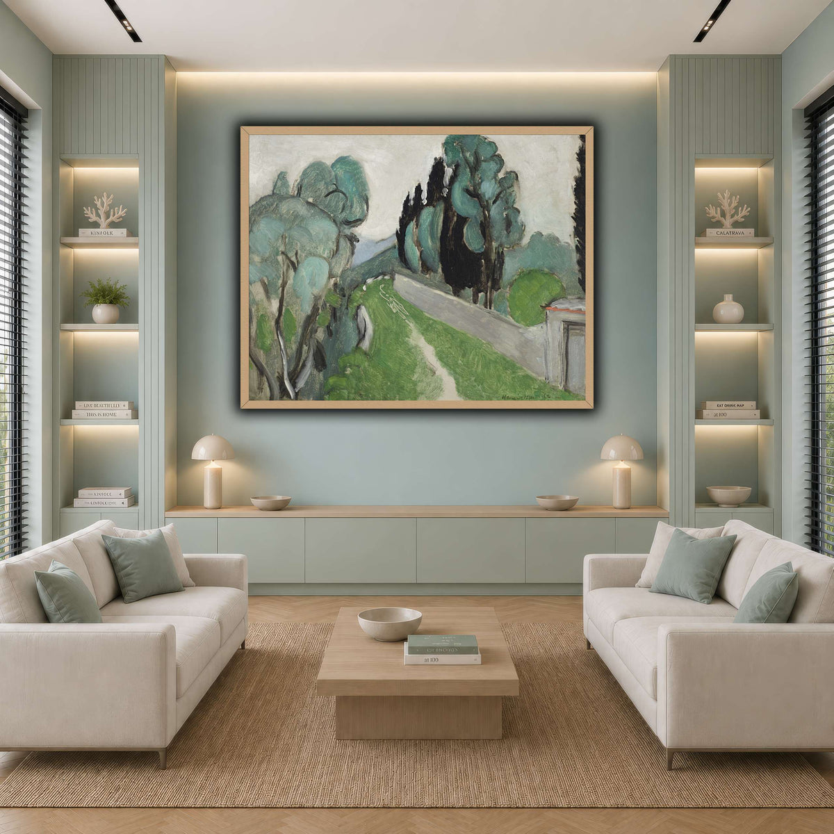 paysage_avec_Henri_Matisse cool-living room