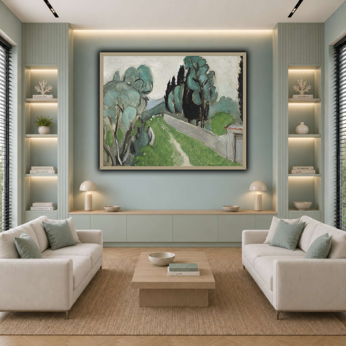paysage_avec_Henri_Matisse cool-living room