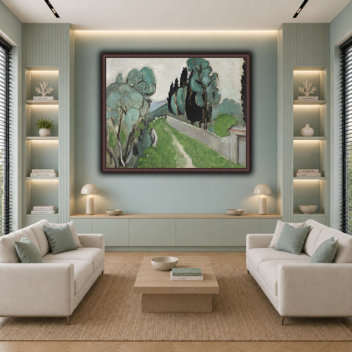 paysage_avec_Henri_Matisse cool-living room