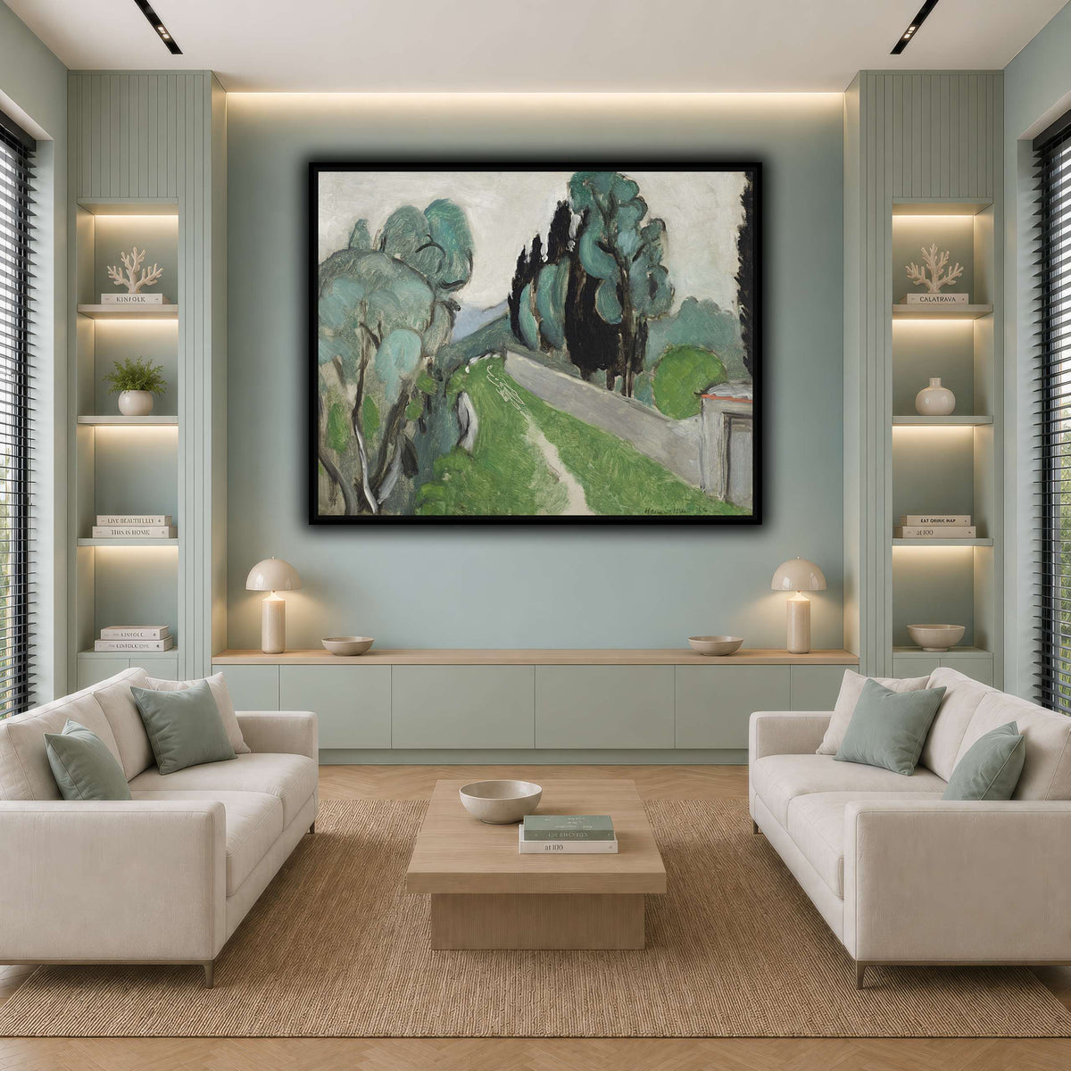 paysage_avec_Henri_Matisse cool-living room