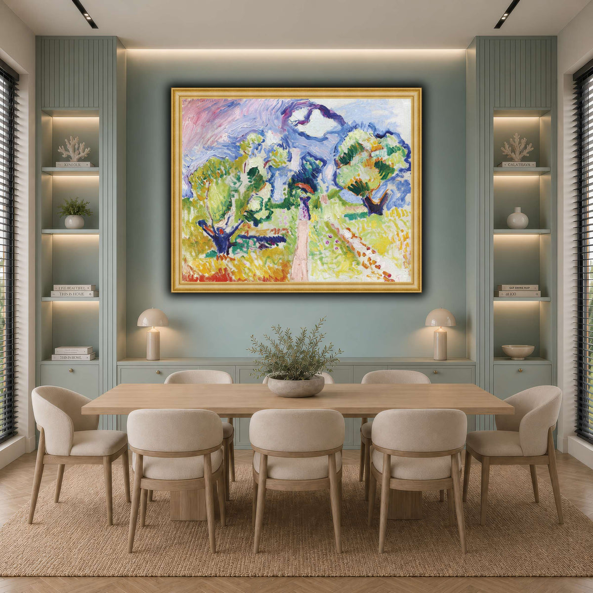 promenade_des_oliviers_Henri_Matisse cool-dining