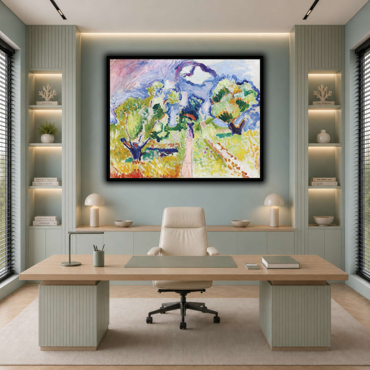 promenade_des_oliviers_Henri_Matisse cool-office