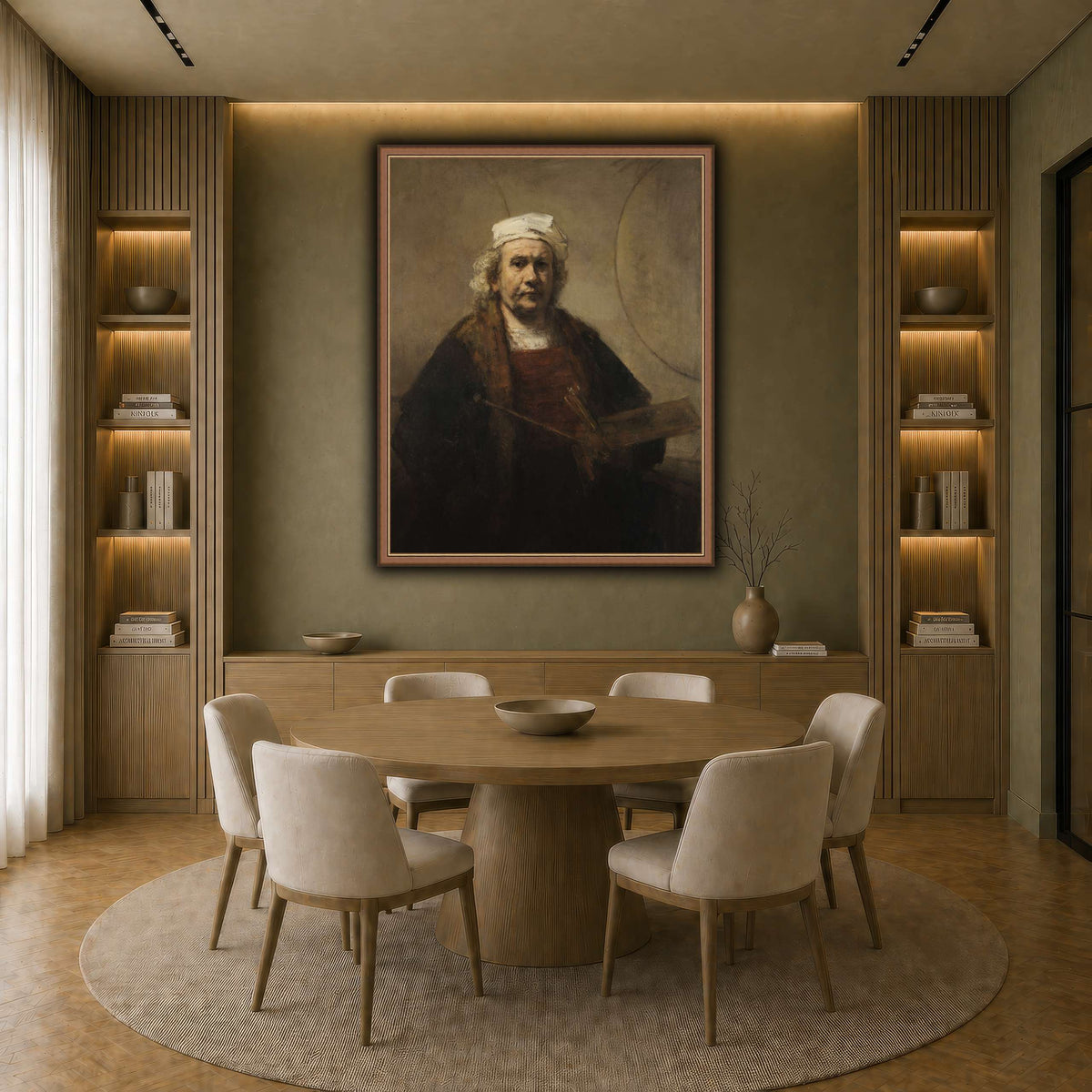 self_portrait_Rembrandt-van-Rijn earth-dining room